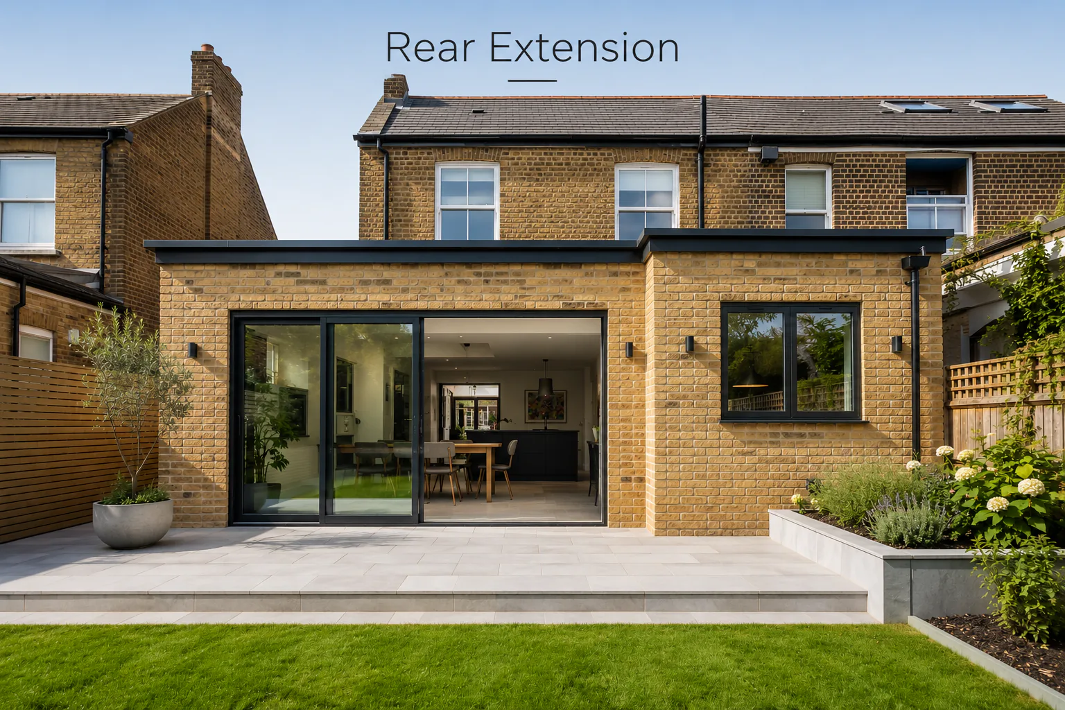 Rear Extension project example