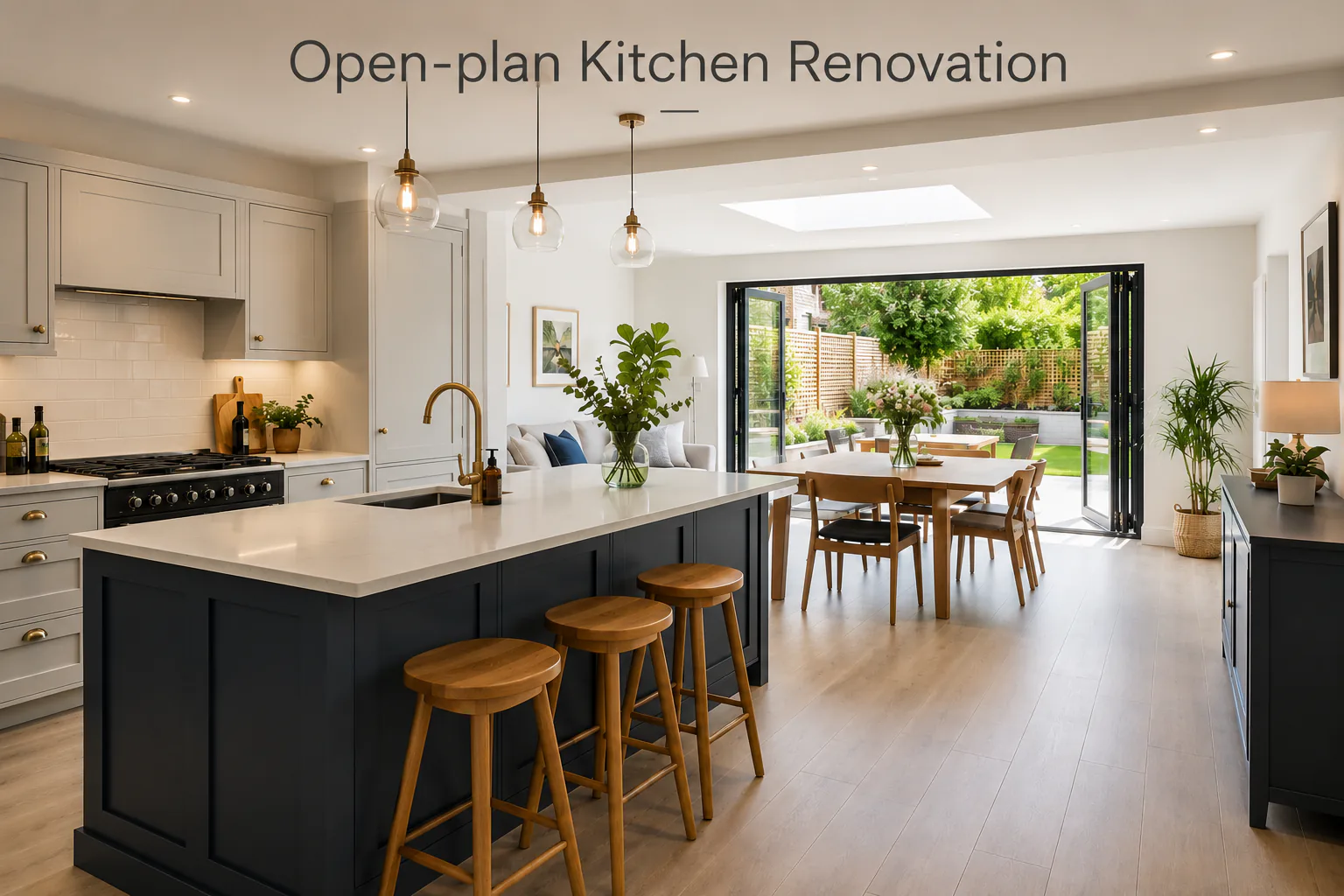 Open-Plan Renovation project example