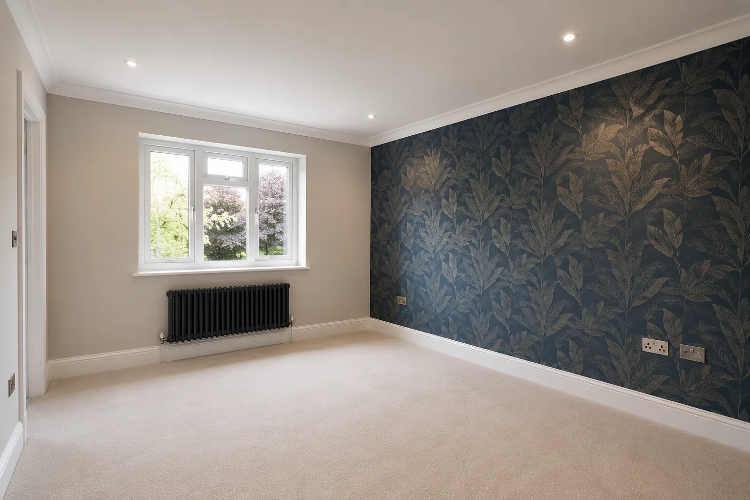 Wallpaper Feature Wall project example